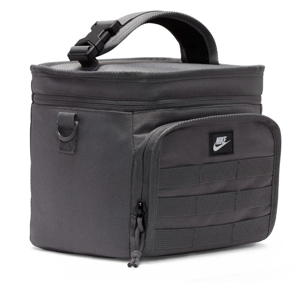Nike Futura Sport Smoke Grey 9A2993-M19 Insulated PEVA lining Lunch Bag - Picture 2 of 4